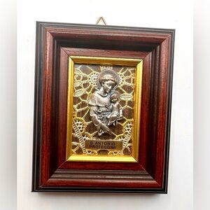 Vatican/raised 3 dimensional surface-Italian-.999 Silver& Gold plated/Religious.